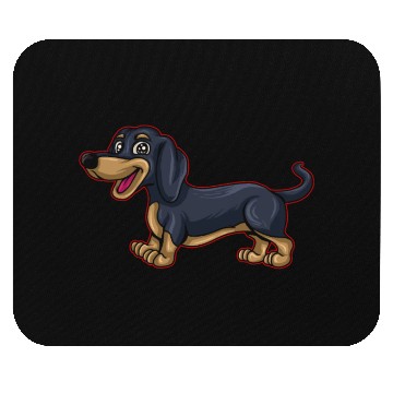 Discover Dachshund Gift Dixie Wiener Doxie Dackel Mouse Pads