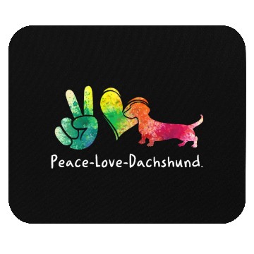 Discover Dachshund Gift Dixie Wiener Doxie Dackel Mouse Pads