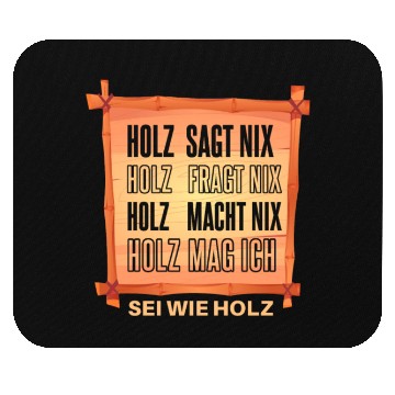 Discover Funny lumberjack forest worker saying Mouse Pads