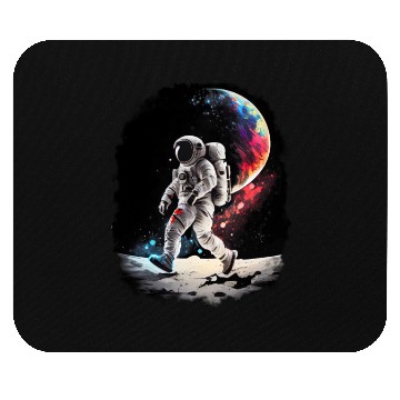 Discover Astronaut Cosmonaut Sci-Fi character Mouse Pads