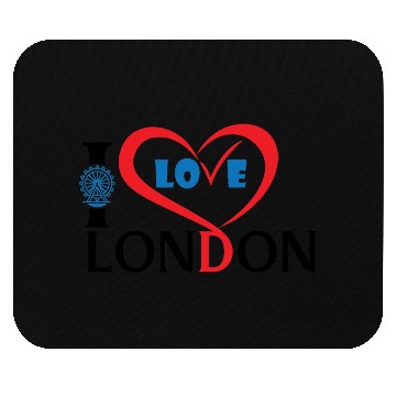 Discover I love London Mouse Pads