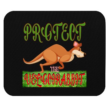 Discover PROTECT THE VELOCIRABBIT Mouse Pads
