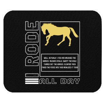 Discover Cowboy Mouse Pads, I Rode All Day Funny Definition Mouse Pads