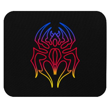 Discover spider tribal Mouse Pads