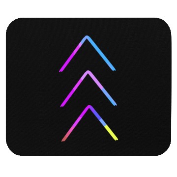 Discover Down Syndrome Awareness 3 Arrow Support Mouse Pads