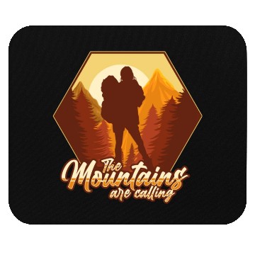 Discover The mountains are calling Mouse Pads