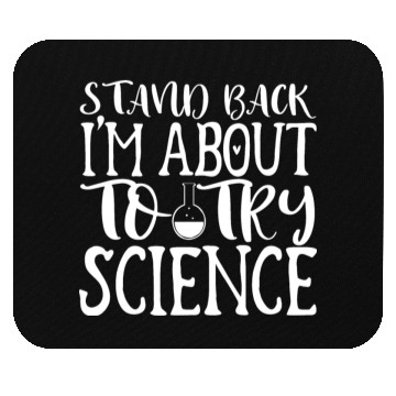 Discover Stand Science Nerd Geek Teacher Student Gift Ideas Mouse Pads
