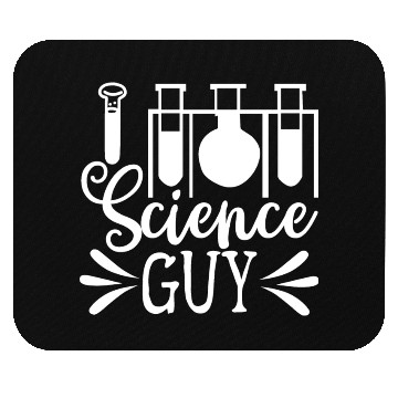 Discover Science Guy Nerd Geek Teacher Student Gift Ideas Mouse Pads