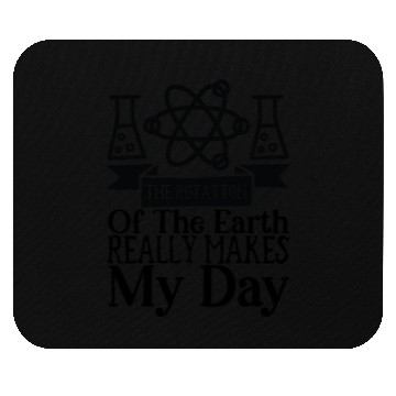 Discover Rotation Earth Nerd Geek Teacher Student Gift Idea Mouse Pads