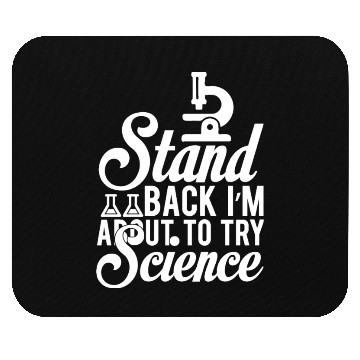 Discover Stand Science Nerd Geek Teacher Student Gift Ideas Mouse Pads