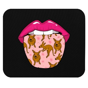 Discover Kangaroo Tongue Mouse Pads