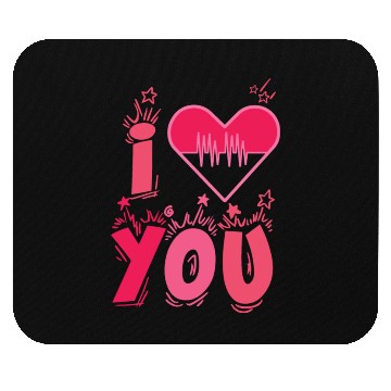 Discover I Love you , Thanksgiving Mouse Pads