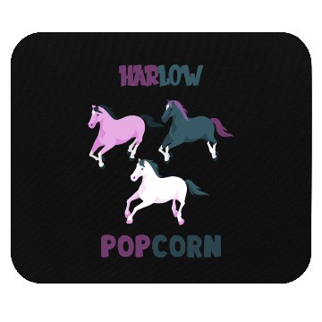 Discover Harlow And Popcorn Merch Popcorn The Pony Mouse Pads