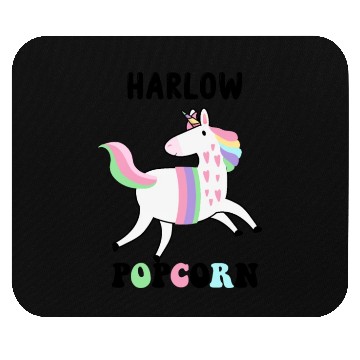 Discover Harlow And Popcorn Merch Popcorn The Pony Mouse Pads