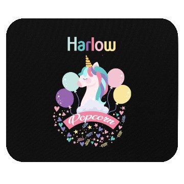 Discover Harlow And Popcorn Merch Popcorn The Pony Mouse Pads