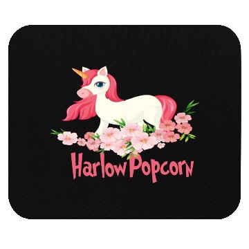 Discover Harlow And Popcorn Merch Popcorn The Pony Mouse Pads