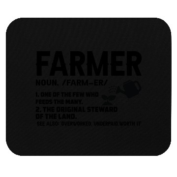 Discover Farming Tractor Farmer Agriculture Appreciation Mouse Pads
