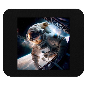 Discover Astronaut Cosmonaut Sci-Fi character Mouse Pads