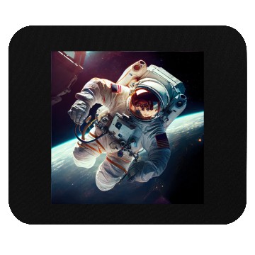 Discover Astronaut Cosmonaut Sci-Fi character Mouse Pads