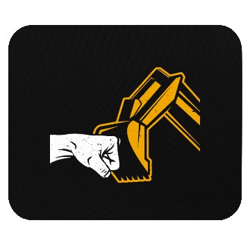 Discover Excavator Friends Construction Site Lover Mouse Pads