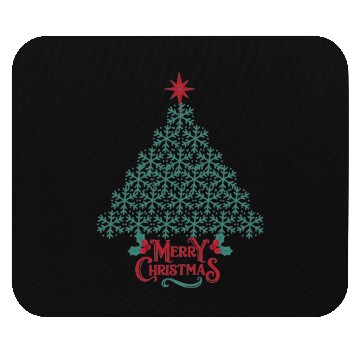 Discover MERRY CHRISTMAS TREE Mouse Pads