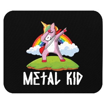 Discover Guitar Metal Kid Music Heavy Rock Dab Unicorn Mouse Pads