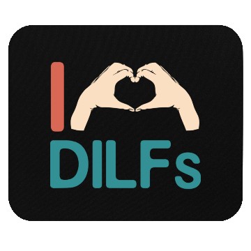 Discover I Love Dilfs Vintage Funny Gift for Incredibly Mouse Pads