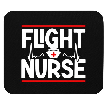 Discover Flight Nurse Medic Job Team Mouse Pads