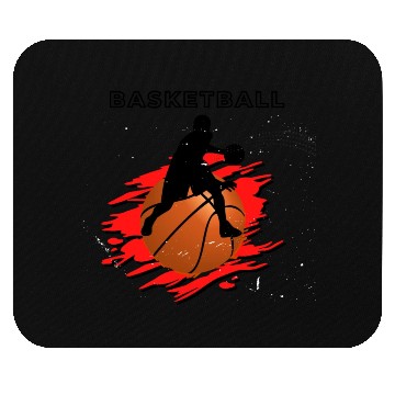 Discover White Modern Basketball Mouse Pads
