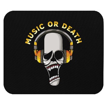 Discover Music or Death Mouse Pads