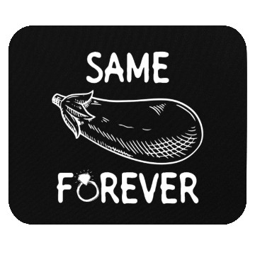 Discover Same Eggplant Forever - Bride Bachelorette Party Mouse Pads