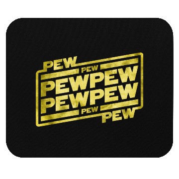 Discover Pew Pew Pew Mouse Pads