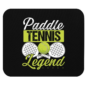 Discover Paddle Tennis Player Match Paddle Legend Mouse Pads