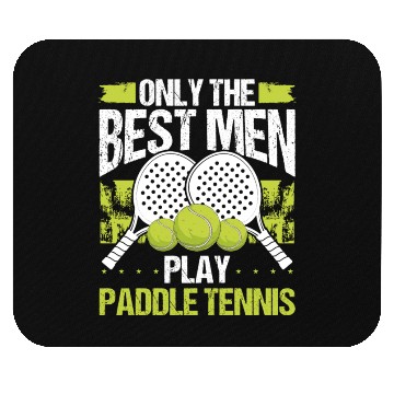 Discover Paddle Tennis Player Match Only the best Men Mouse Pads