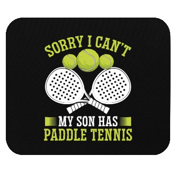 Discover Paddle Tennis Player Match Dad Father Papa Mouse Pads