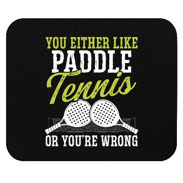 Discover Paddle Tennis Player Match You either like Balls Mouse Pads