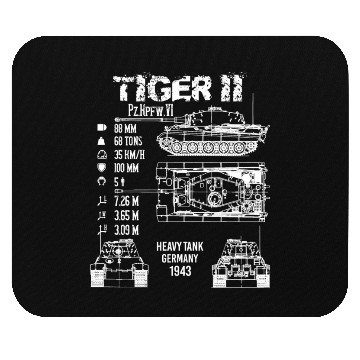 Discover Tiger II Mouse Pads