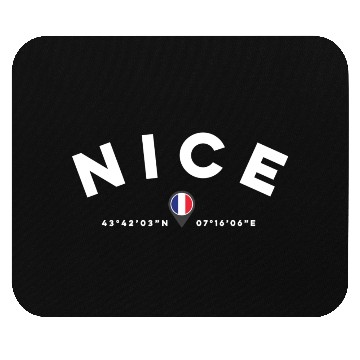 Discover Nice France Mouse Pads