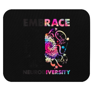 Discover Embrace Neurodiversity Autism Mouse Pads