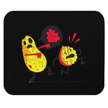 Discover Zombie avocados walking Zombie avocados walking in Mouse Pads