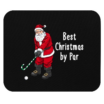Discover Golf Santa Claus Pun Golfer Gift Golfing Mouse Pads