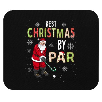 Discover Golf Santa Claus Pun Golfer Gift Golfing Mouse Pads