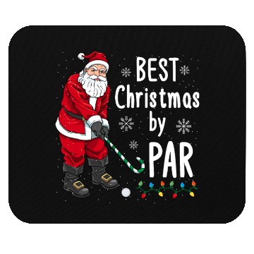 Discover Golf Santa Claus Pun Golfer Gift Golfing Mouse Pads