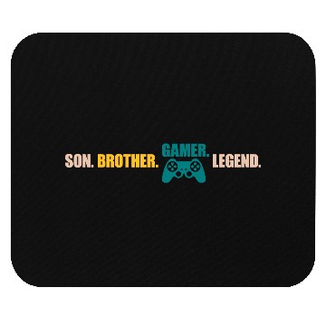 Discover son brother gamer legend Mouse Pads