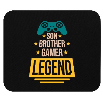 Discover son brother gamer legend Mouse Pads