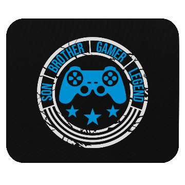 Discover son brother gamer legend Mouse Pads