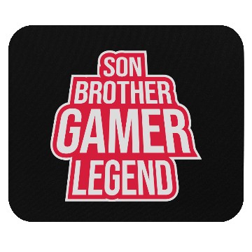 Discover son brother gamer legend Mouse Pads