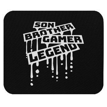 Discover son brother gamer legend Mouse Pads