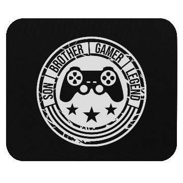 Discover son brother gamer legend Mouse Pads