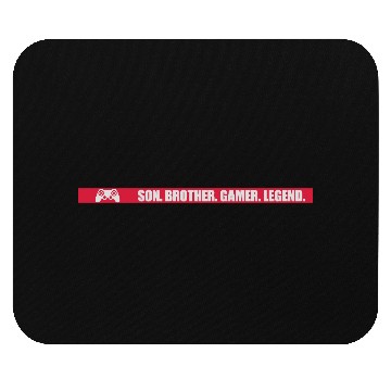 Discover son brother gamer legend Mouse Pads